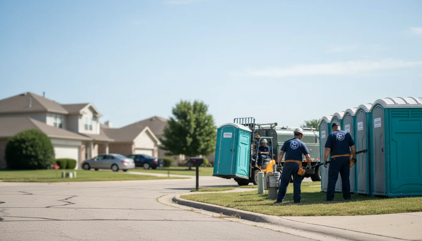 Porta Potty Rental in Creston, IA near me